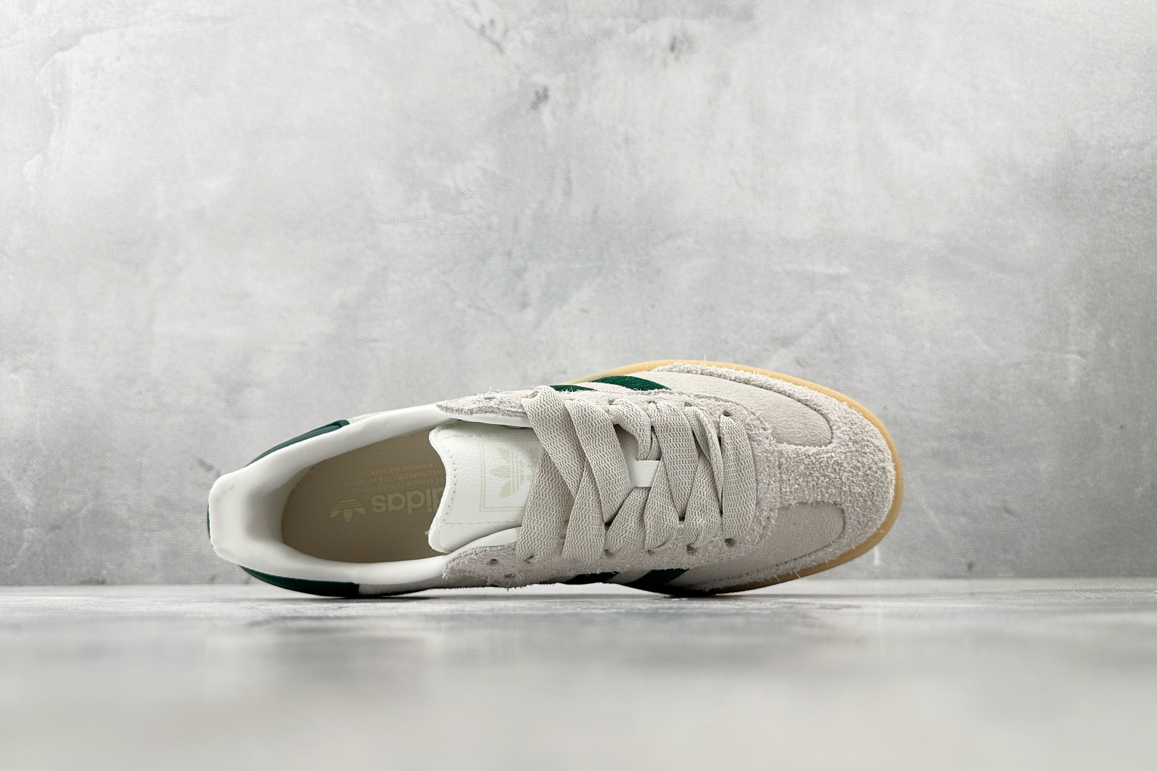 出口订单 adidas originals SAMBAE 灰绿 JQ0252
