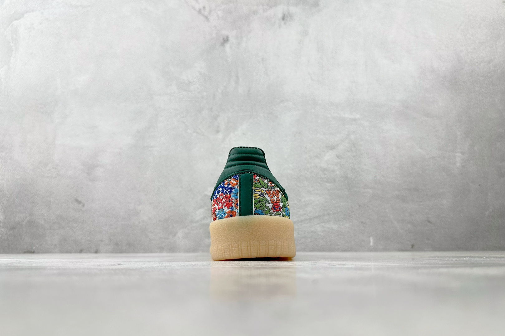 出口订单 Liberty London x adidas originals SAMBAE 绿色 JH7289