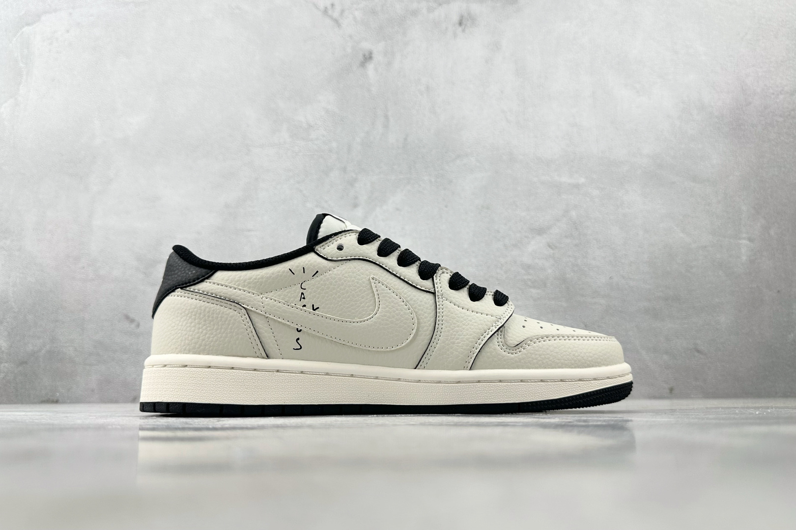 定制 Air Jordan 1 Low ow SP 倒钩联名 米白黑 LK1099-061