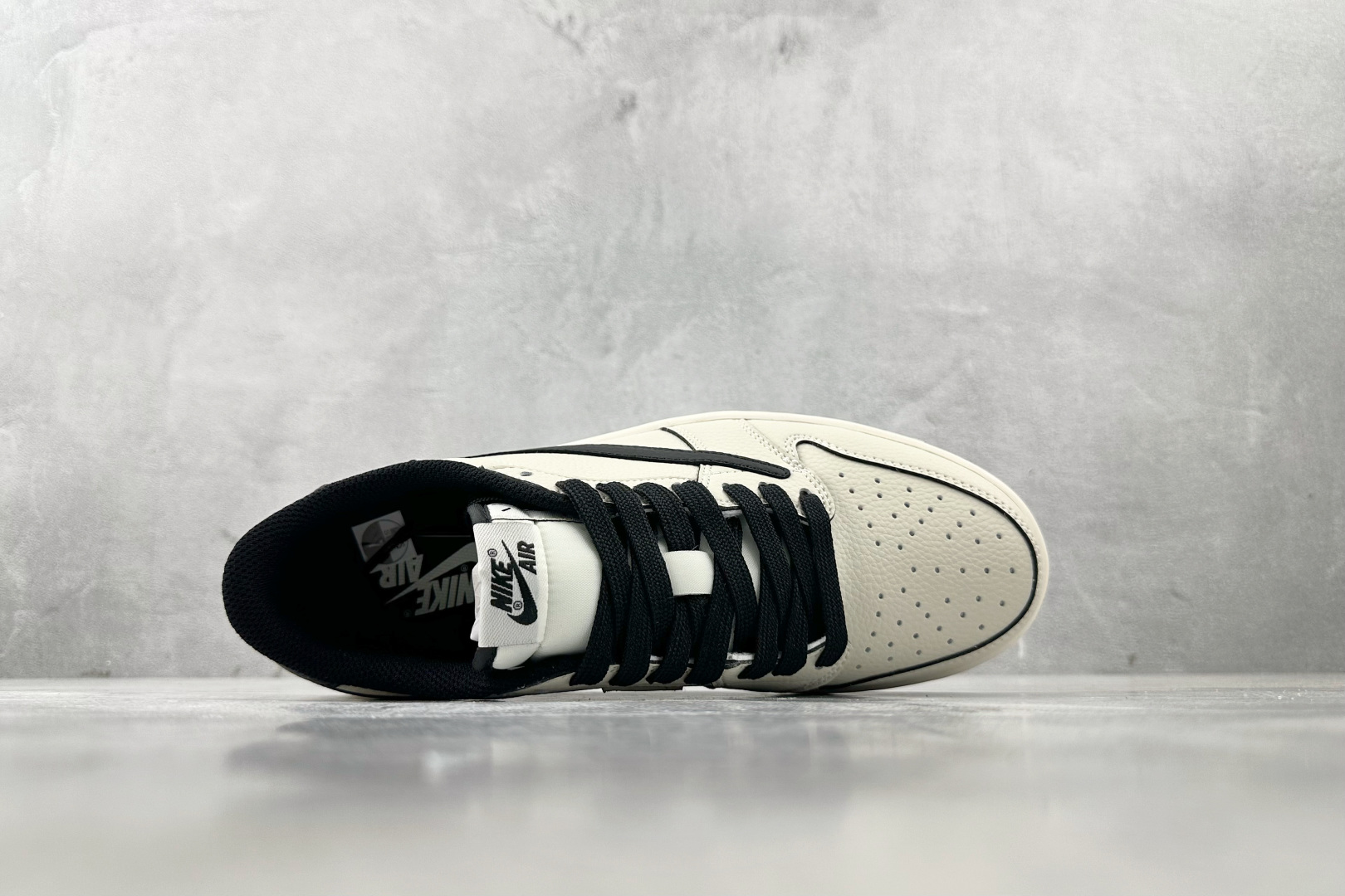 定制 Air Jordan 1 Low ow SP 倒钩联名 米白黑 LK1099-061