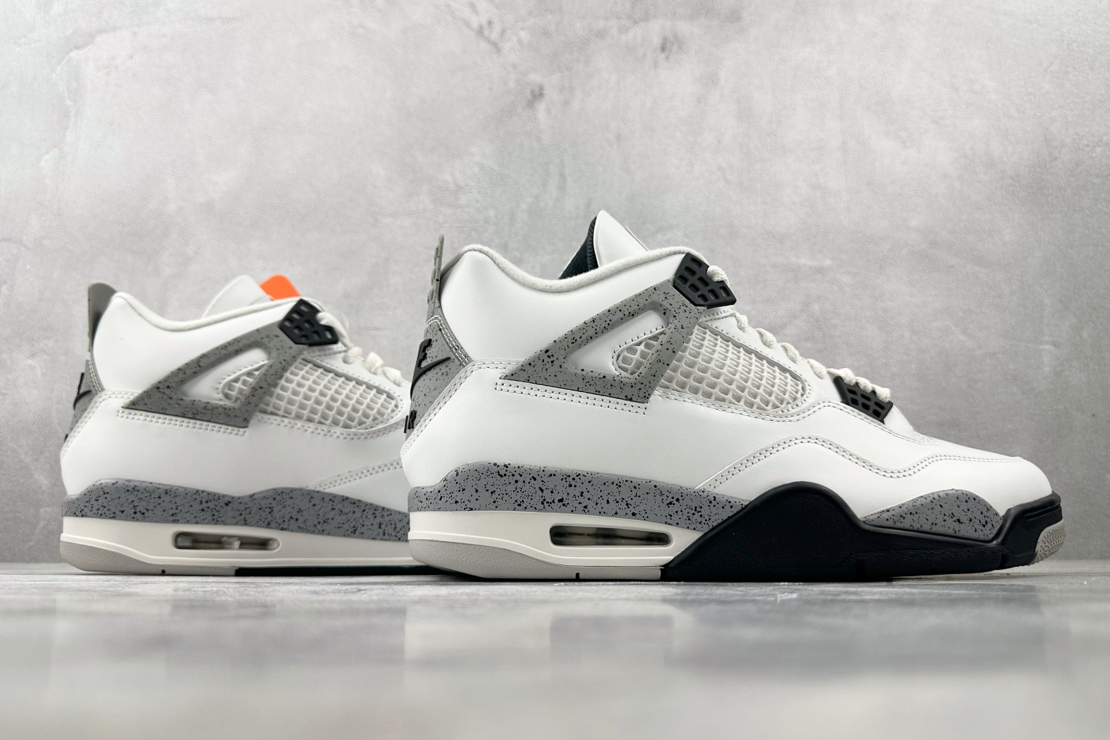 顶级纯原 Jordan Air Jordan 4 Retro ”White Cement”白水泥 白灰 FV5029-100