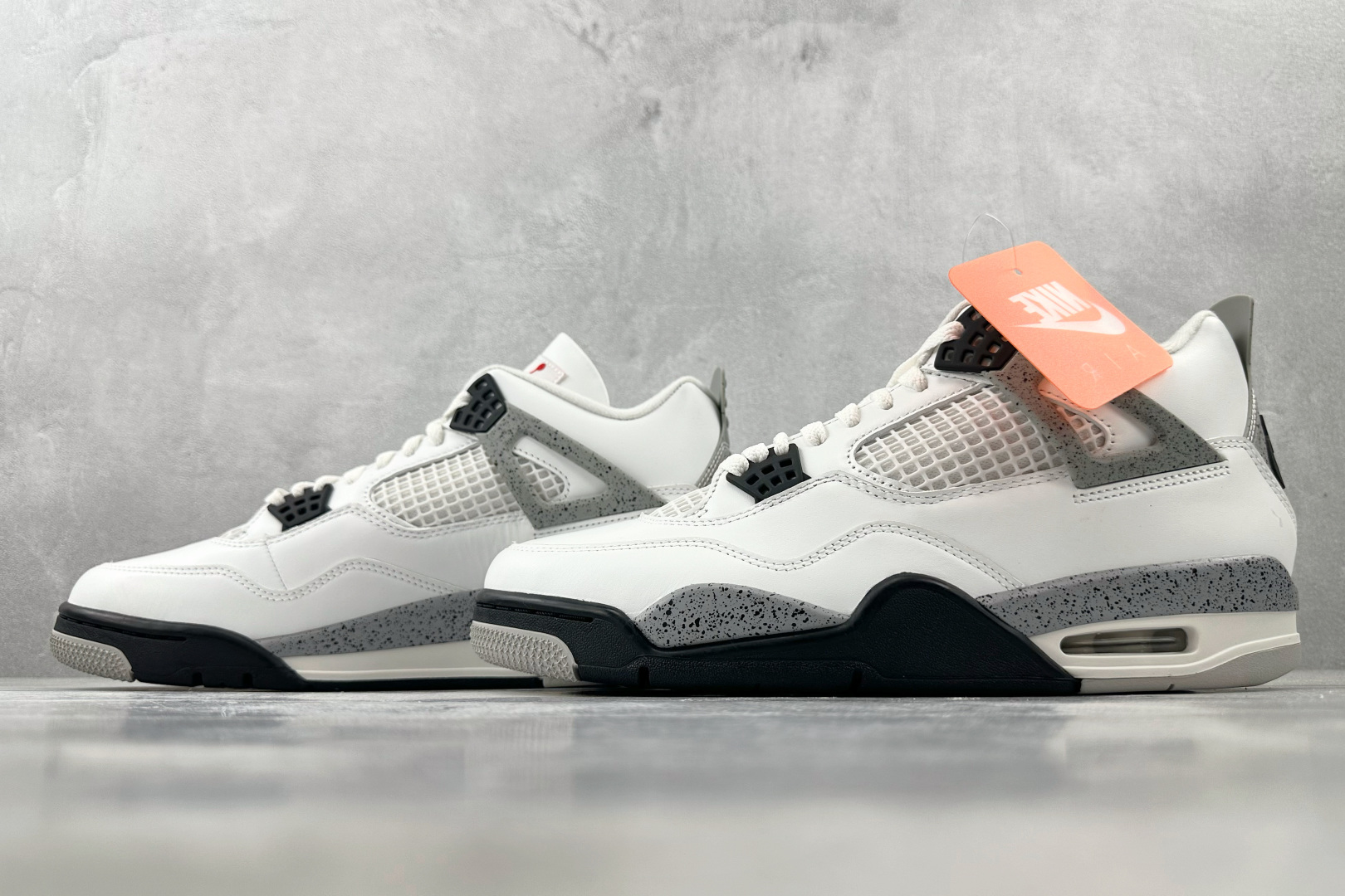 顶级纯原 Jordan Air Jordan 4 Retro ”White Cement”白水泥 白灰 FV5029-100