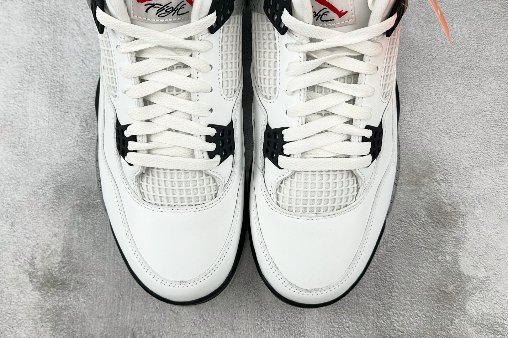 顶级纯原 Jordan Air Jordan 4 Retro ”White Cement”白水泥 白灰 FV5029-100