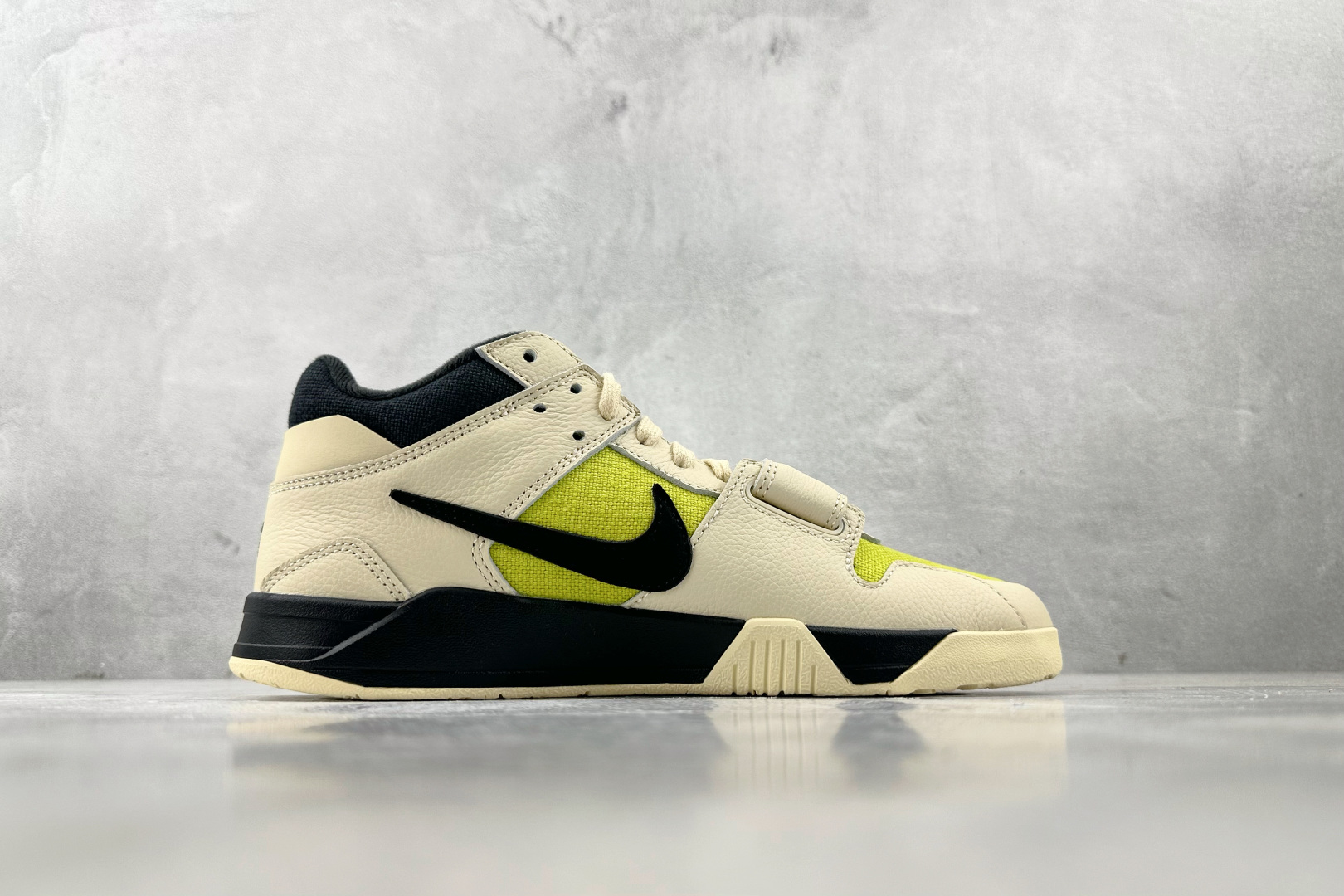 外贸专供 Travis Scott x Jordan Jumpman Jack TR ”Bright Cactus”米黄黑 FZ8117-102