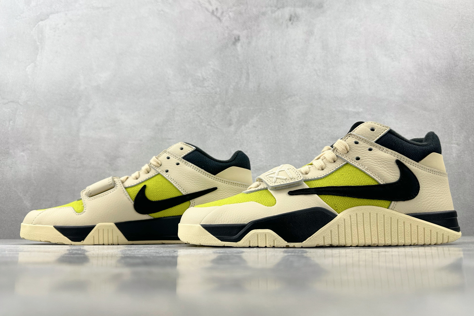 外贸专供 Travis Scott x Jordan Jumpman Jack TR ”Bright Cactus”米黄黑 FZ8117-102