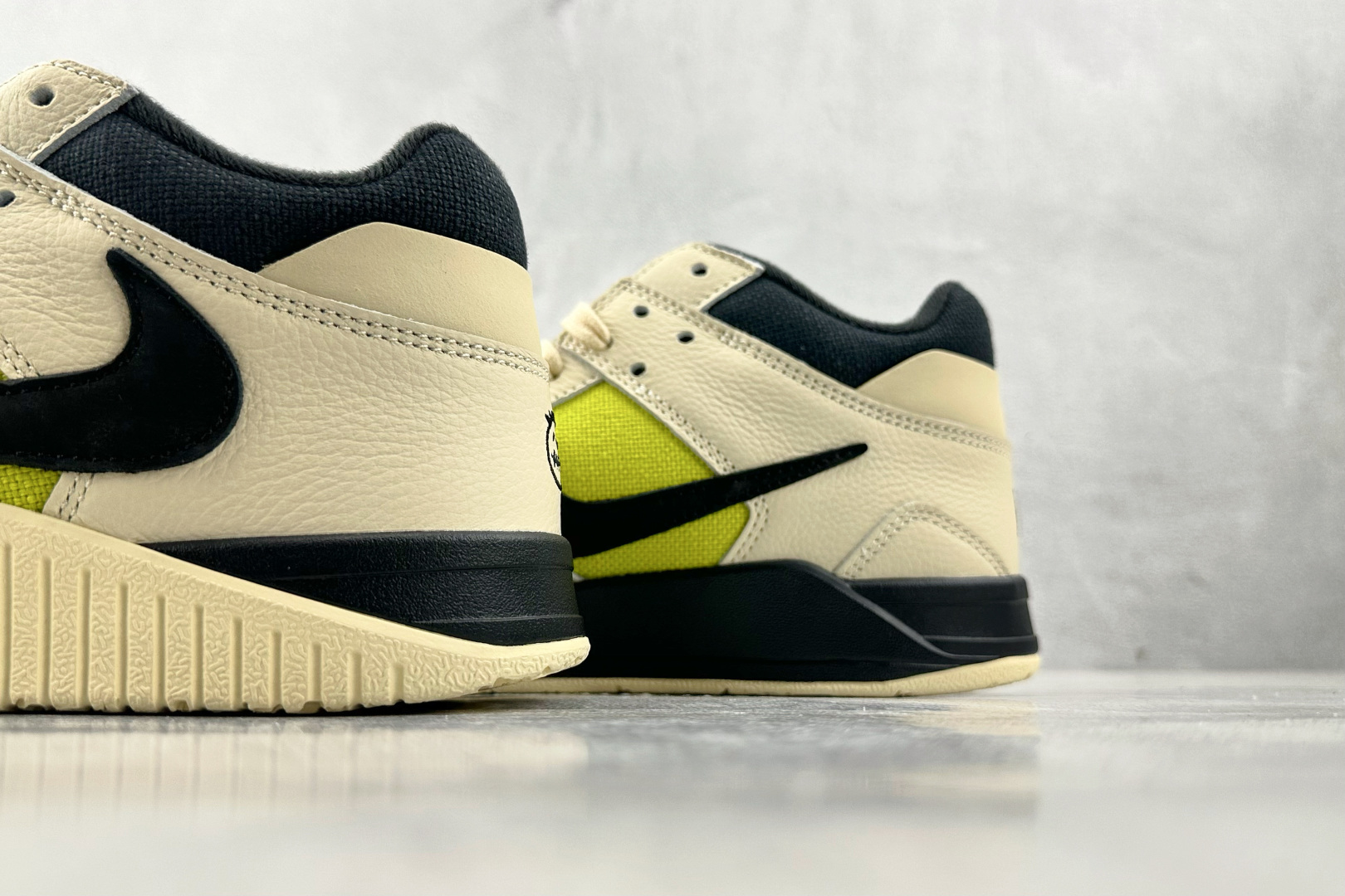 外贸专供 Travis Scott x Jordan Jumpman Jack TR ”Bright Cactus”米黄黑 FZ8117-102