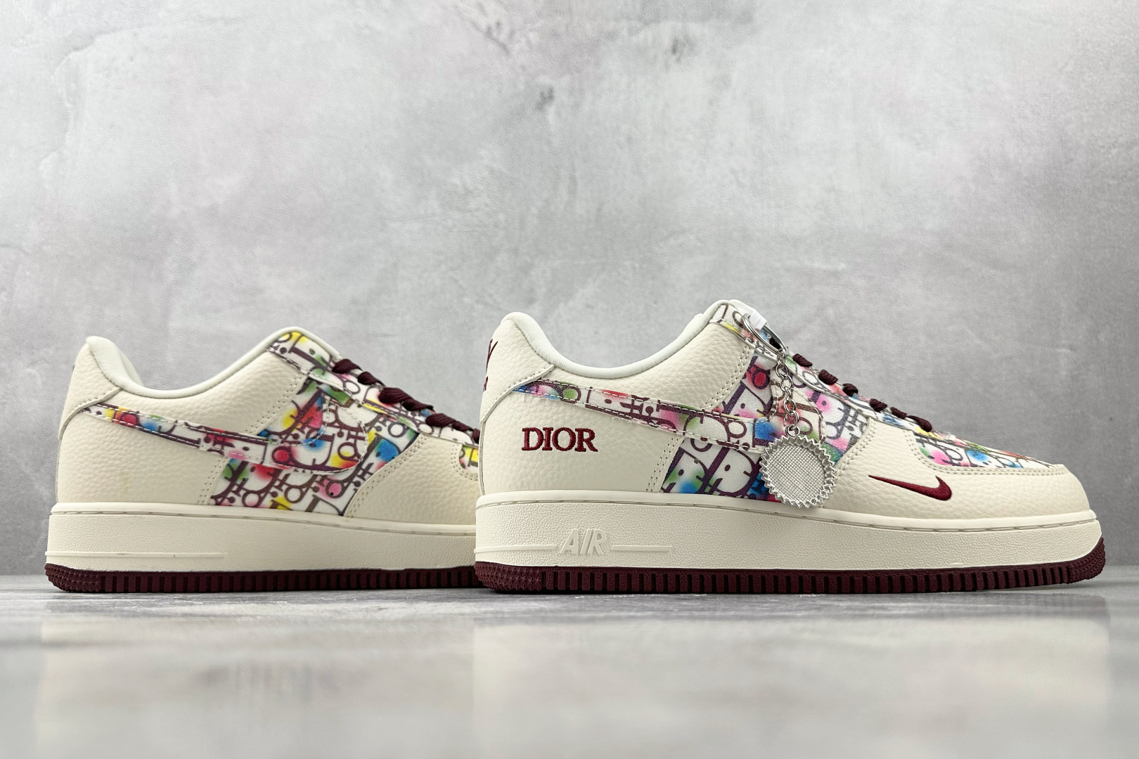 Nike Air Force 1'07 DIOR 联名 米白红 DF0188-063