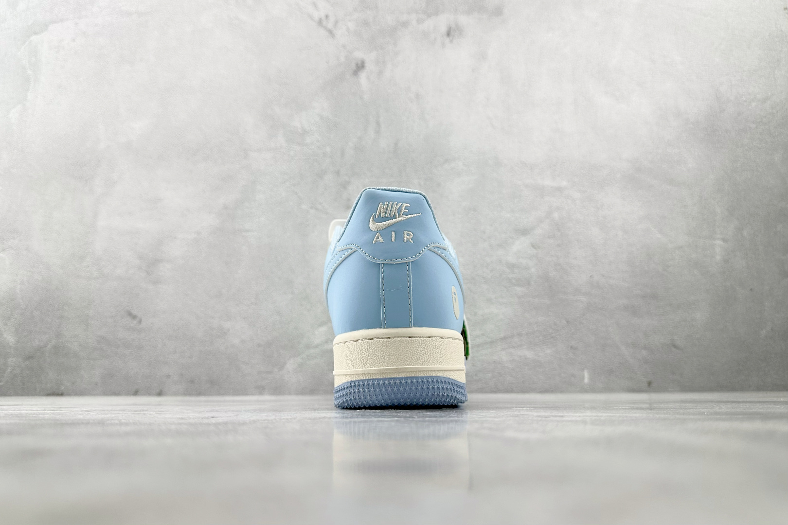 Nike Air Force 1'07 猿人头 联名 蓝白灰 BB95990-203
