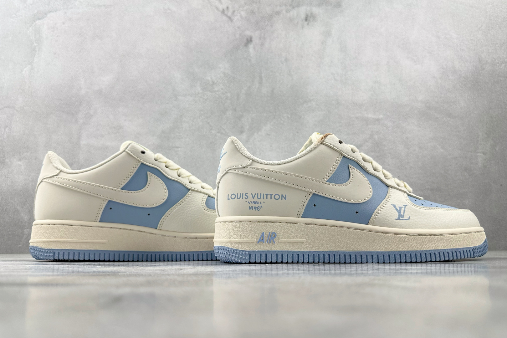 Nike Air Force 1'07 LV 联名 米白蓝 BB9599-203