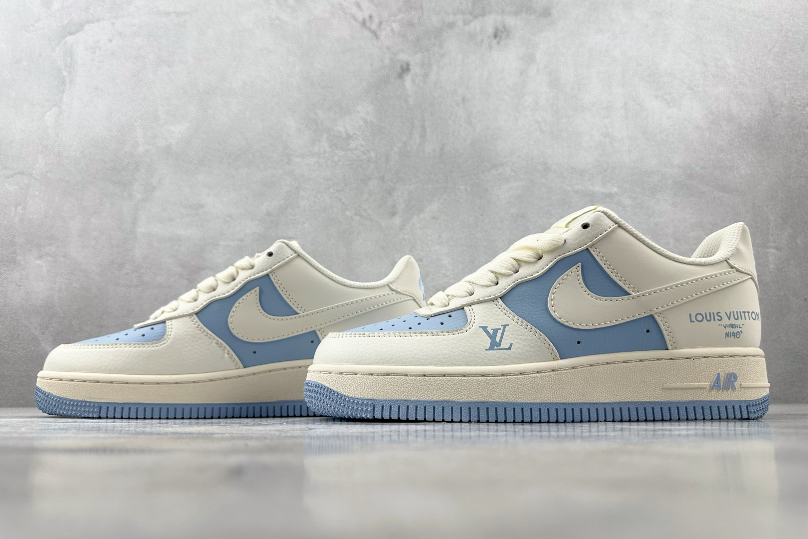 Nike Air Force 1'07 LV 联名 米白蓝 BB9599-203