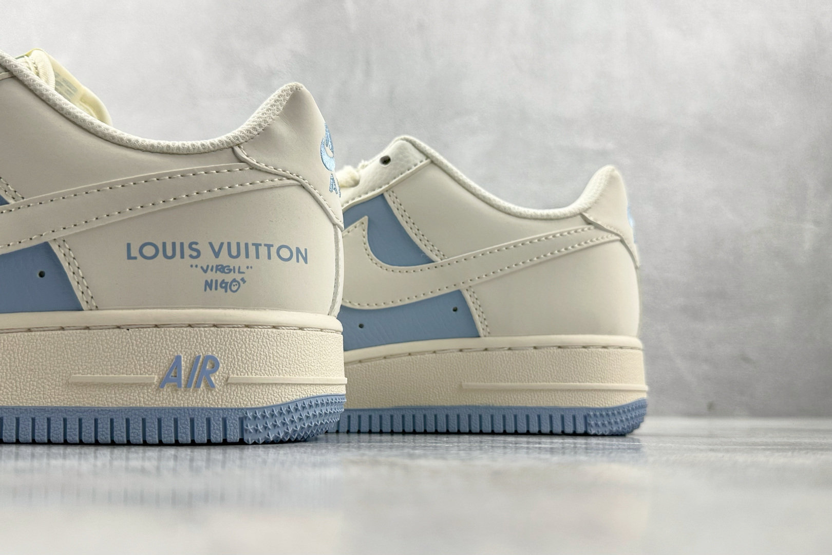 Nike Air Force 1'07 LV 联名 米白蓝 BB9599-203