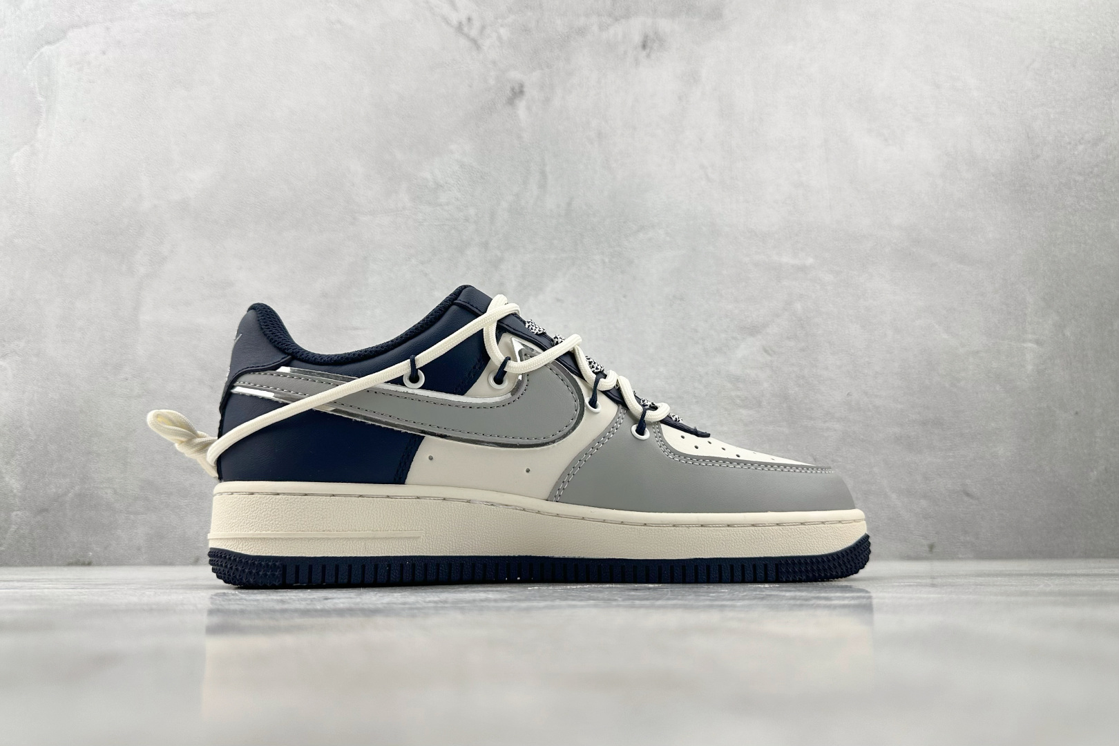 Nike Air Force 1'07 北面 联名 灰白蓝 SJ1198-700