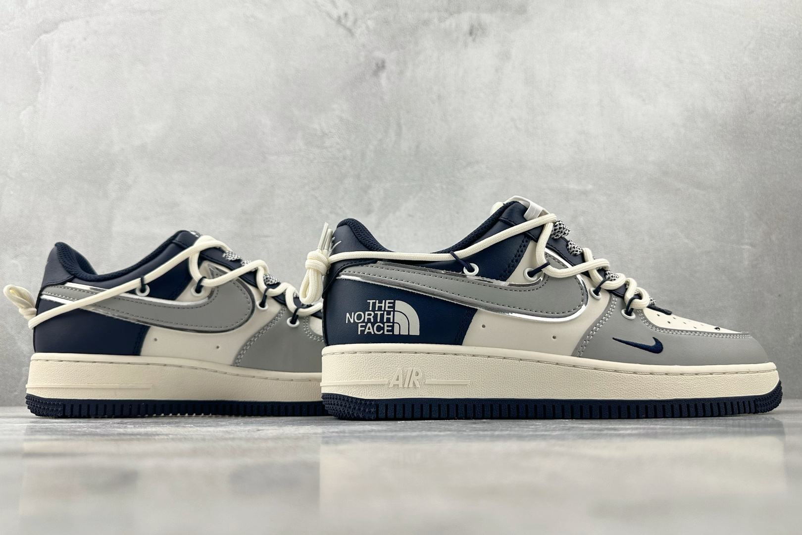 Nike Air Force 1'07 北面 联名 灰白蓝 SJ1198-700