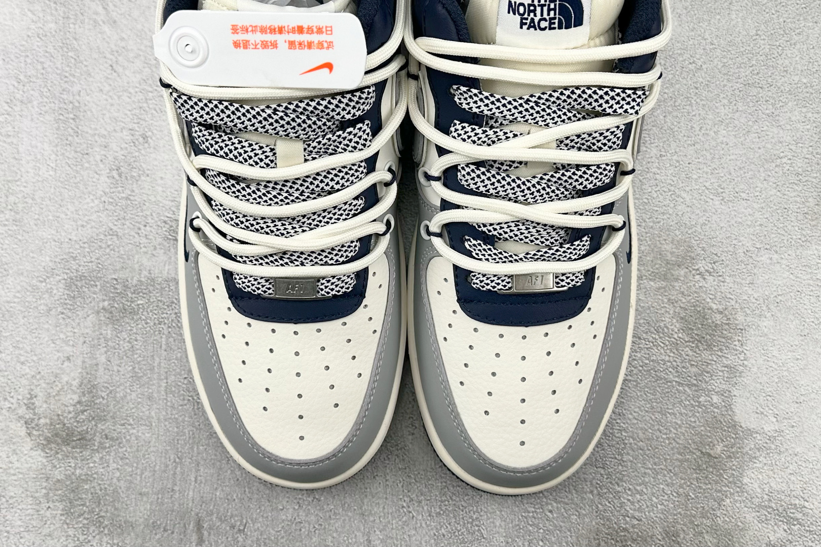 Nike Air Force 1'07 北面 联名 灰白蓝 SJ1198-700