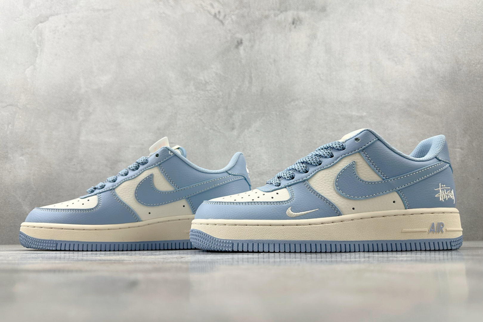 Nike Air Force 1'07 斯图西 联名 蓝白 BB9599-201