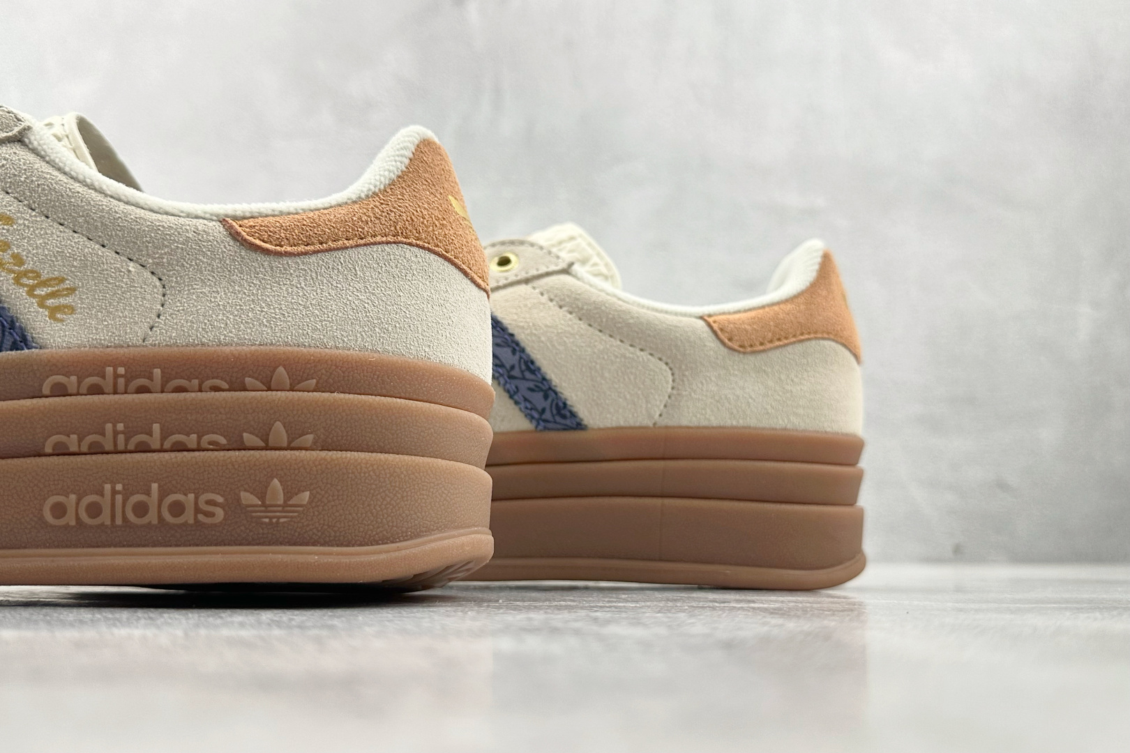 品质升级 adidas originals GAZELLE BOLD 米棕色 JQ0955