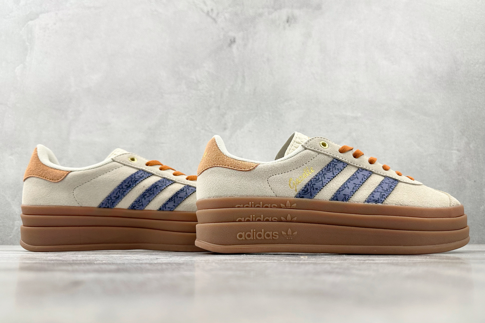 品质升级 adidas originals GAZELLE BOLD 米棕色 JQ0955