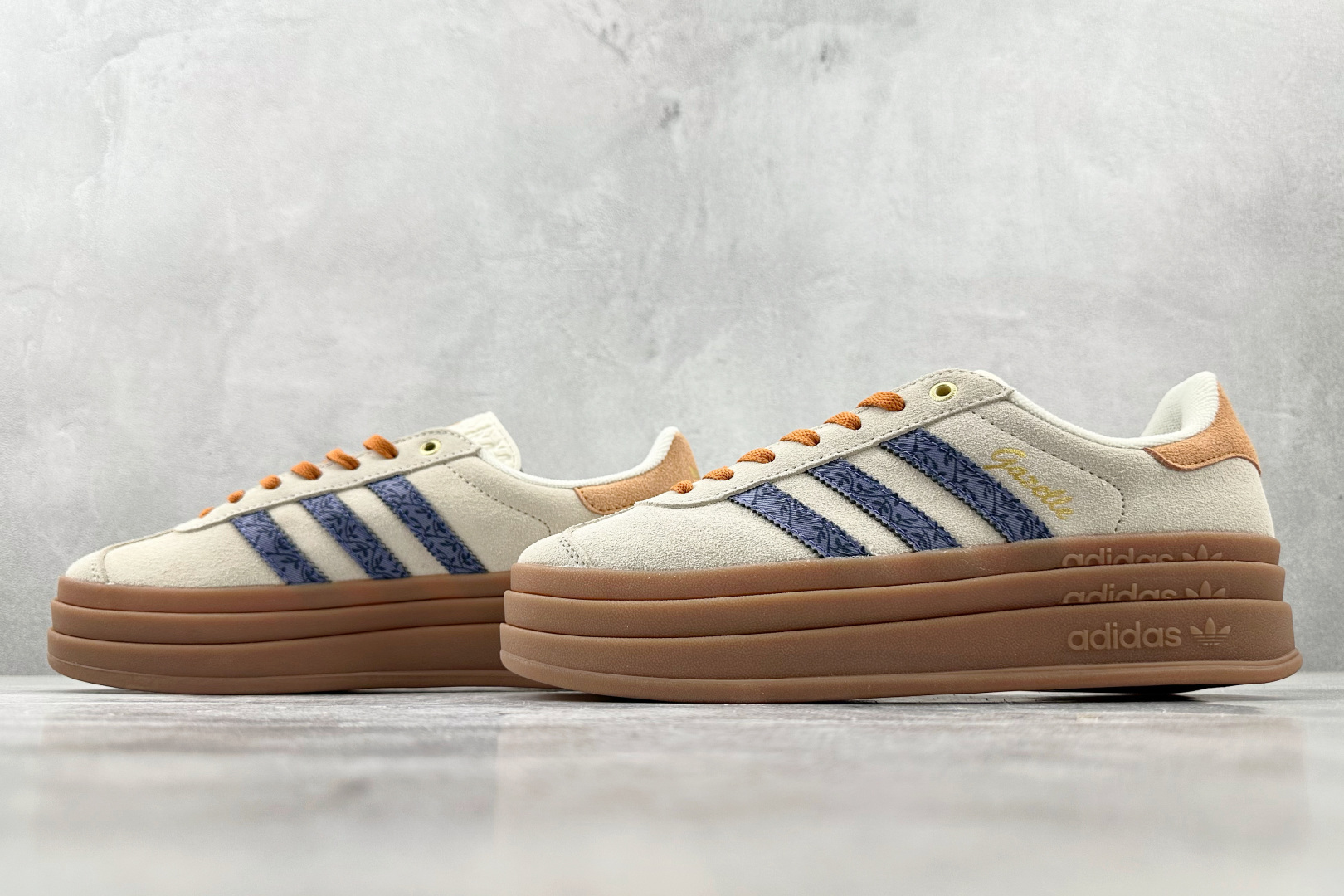 品质升级 adidas originals GAZELLE BOLD 米棕色 JQ0955