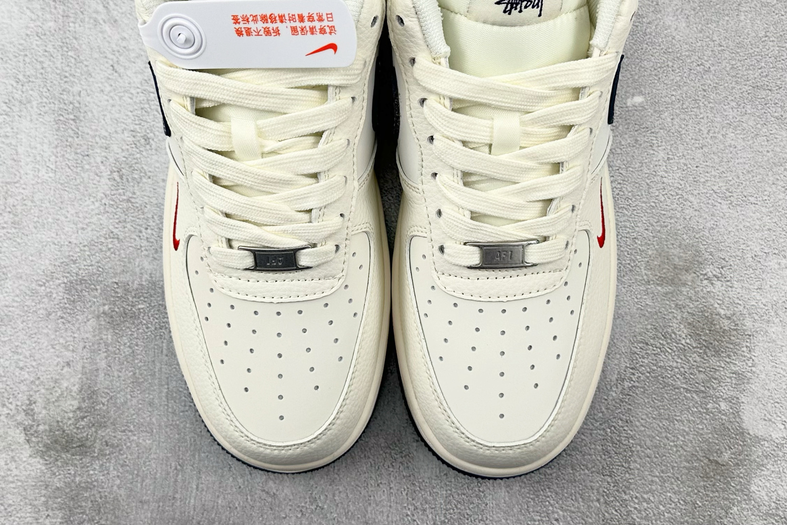 Nike Air Force 1'07 斯图西 联名 米白蓝 JJ2508-716