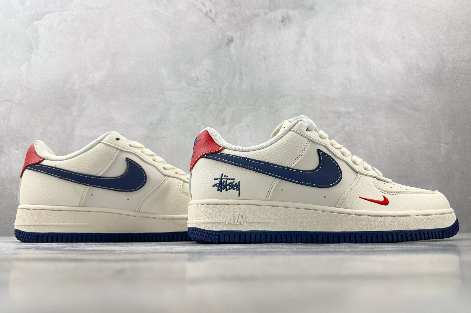 Nike Air Force 1'07 斯图西 联名 米白蓝 JJ2508-716