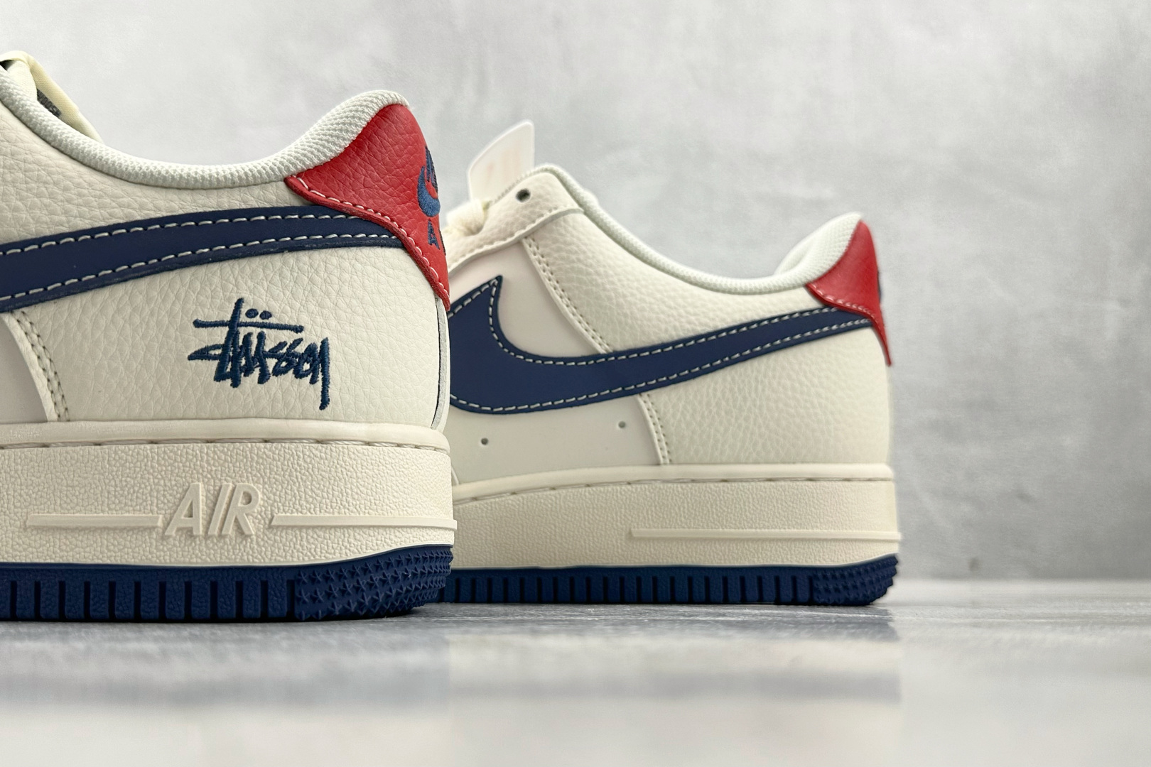 Nike Air Force 1'07 斯图西 联名 米白蓝 JJ2508-716