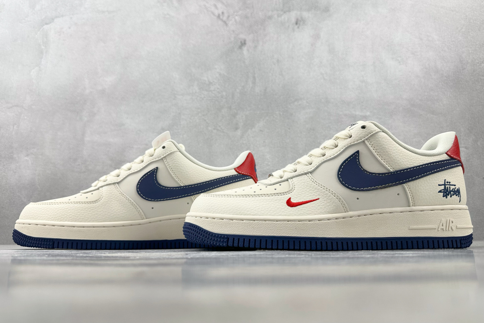 Nike Air Force 1'07 斯图西 联名 米白蓝 JJ2508-716