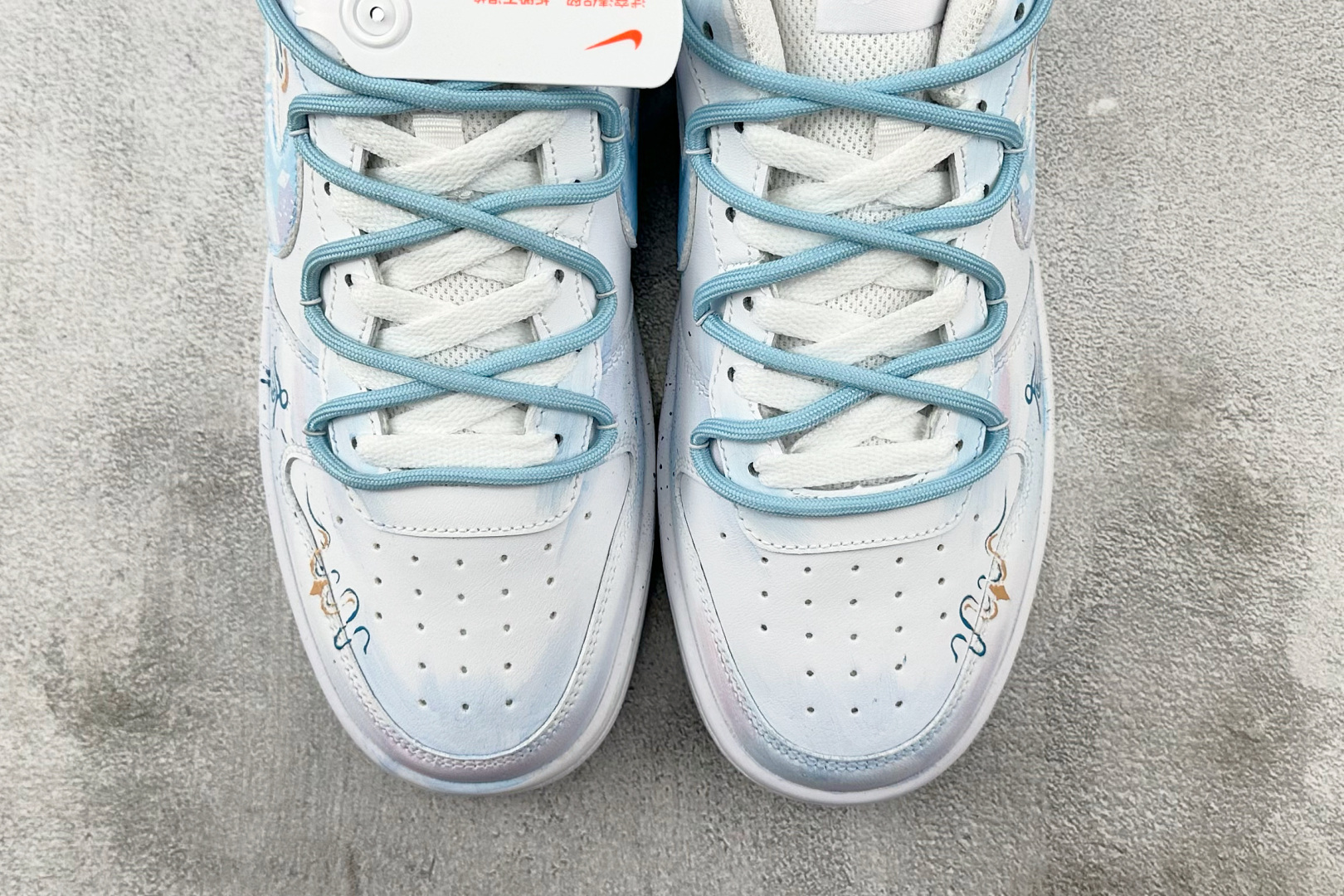 【定制球鞋】Nike Court Borough 蓝影逸姿 蓝色 BQ5448-100