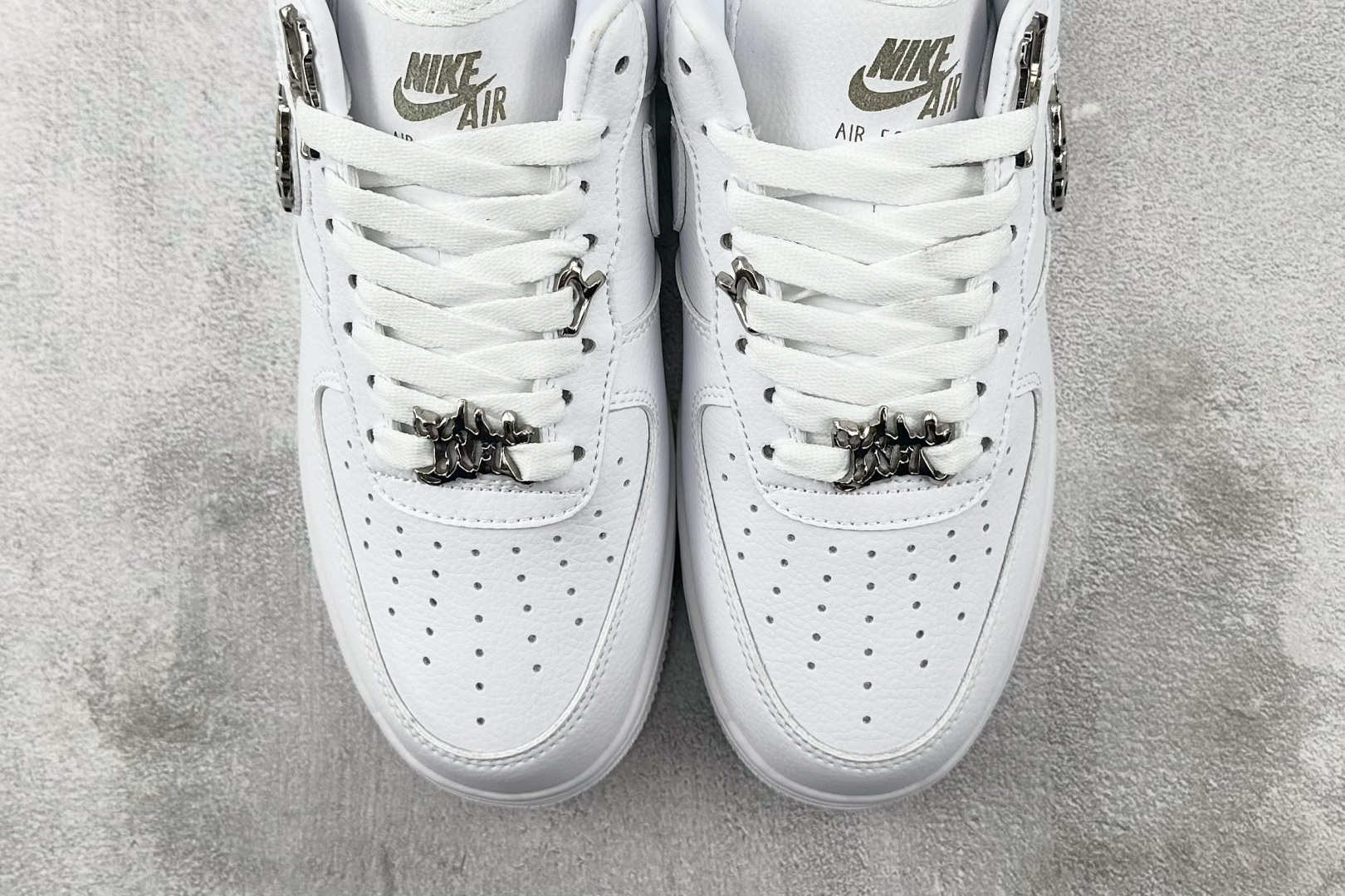 外贸批次 Nike Air Force 1 ”Molten Metal” 白色 FV3616-101