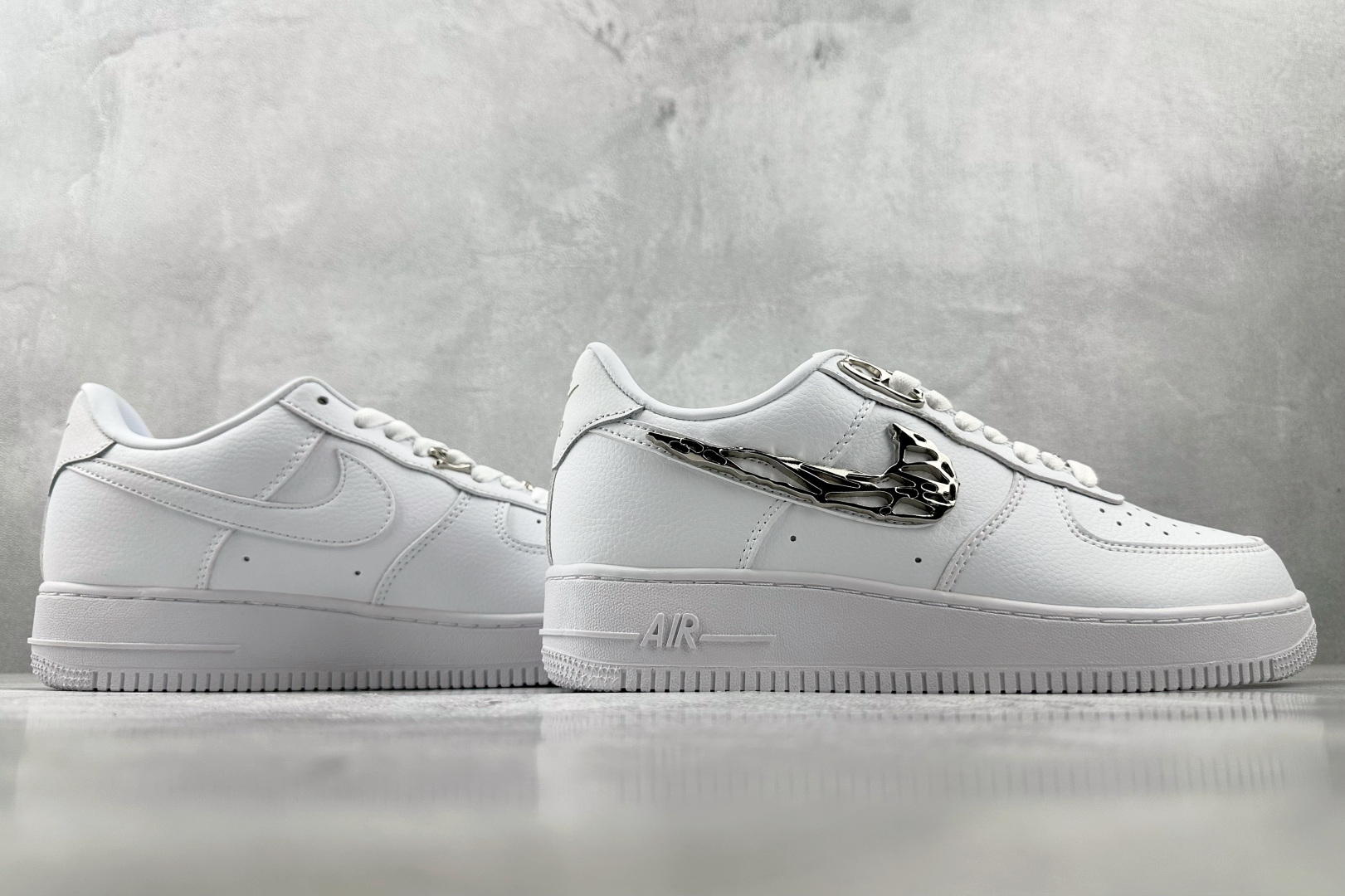 外贸批次 Nike Air Force 1 ”Molten Metal” 白色 FV3616-101