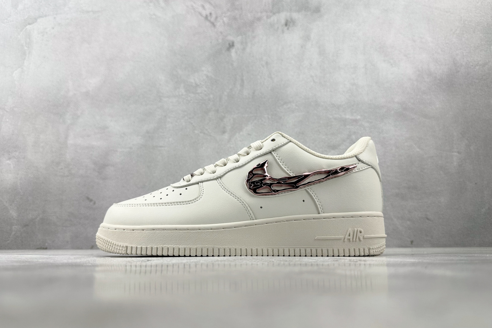 外贸批次 Nike Air Force 1 Swooshes 白粉色 IF1686-161