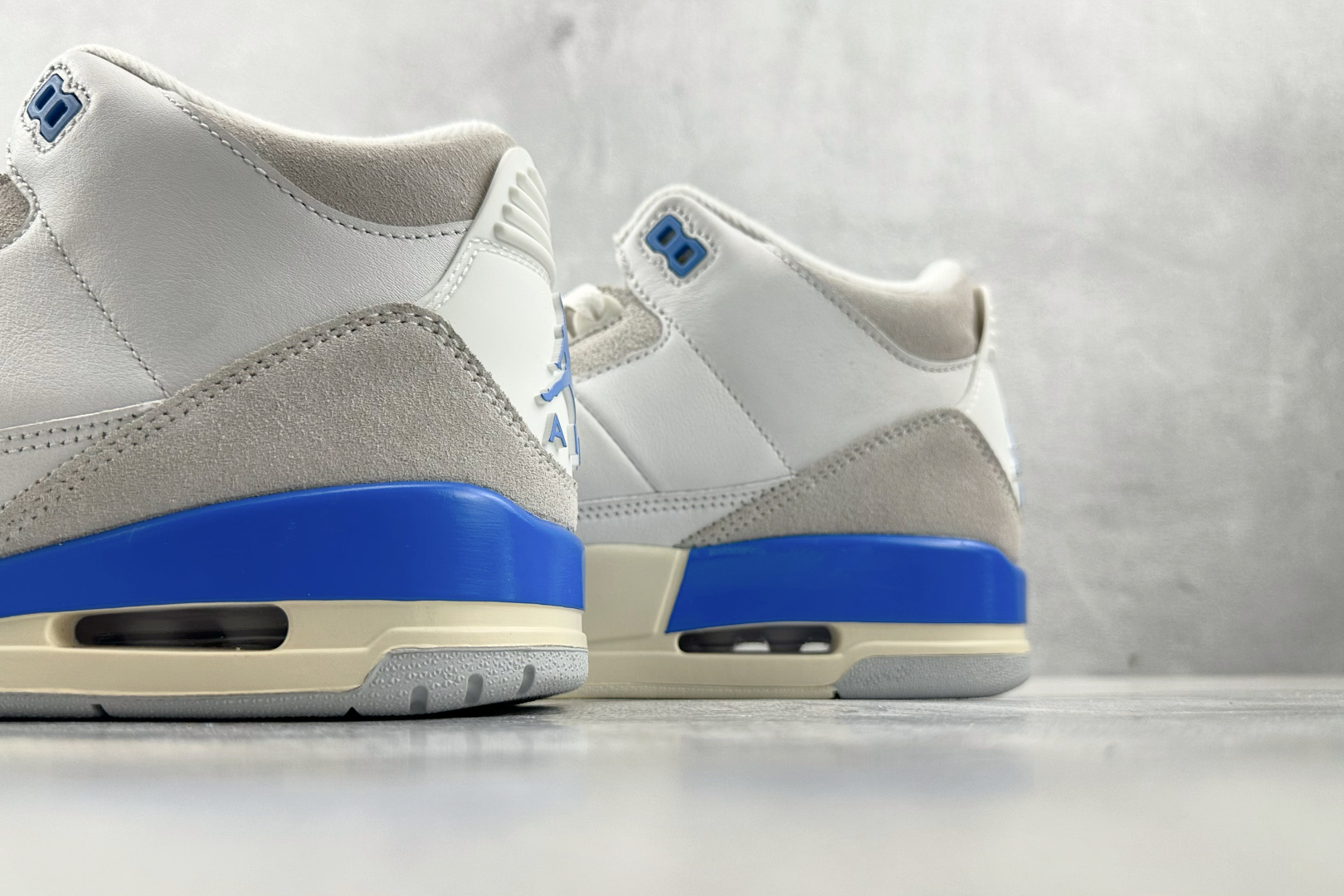 外贸专供 Jordan Air Jordan 3 “Lucky Shorts”北卡蓝 白蓝 CT8532-101