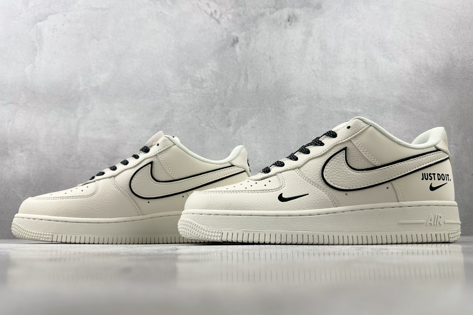 Nike Air Force 1'07 JUST DOIT. 联名 米白 CS5288-012