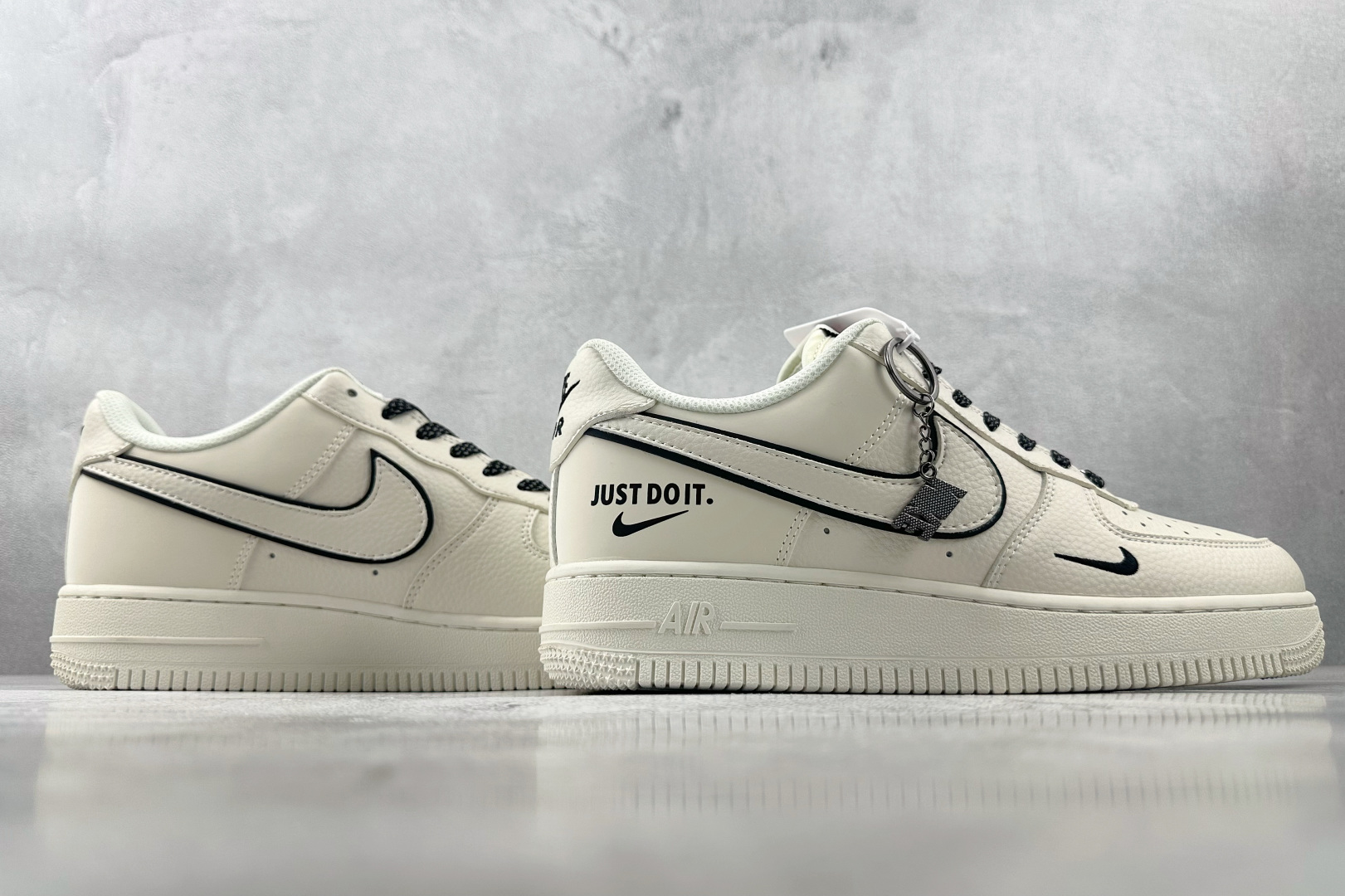 Nike Air Force 1'07 JUST DOIT. 联名 米白 CS5288-012