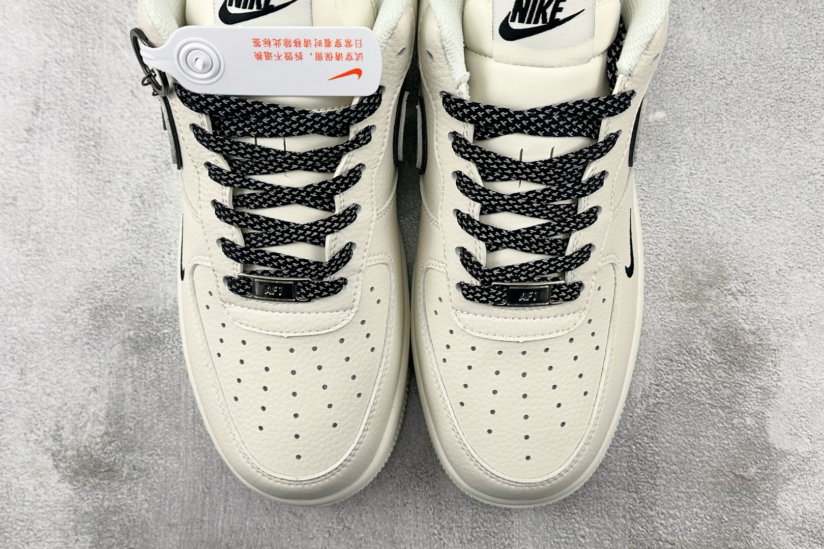 Nike Air Force 1'07 JUST DOIT. 联名 米白 CS5288-012
