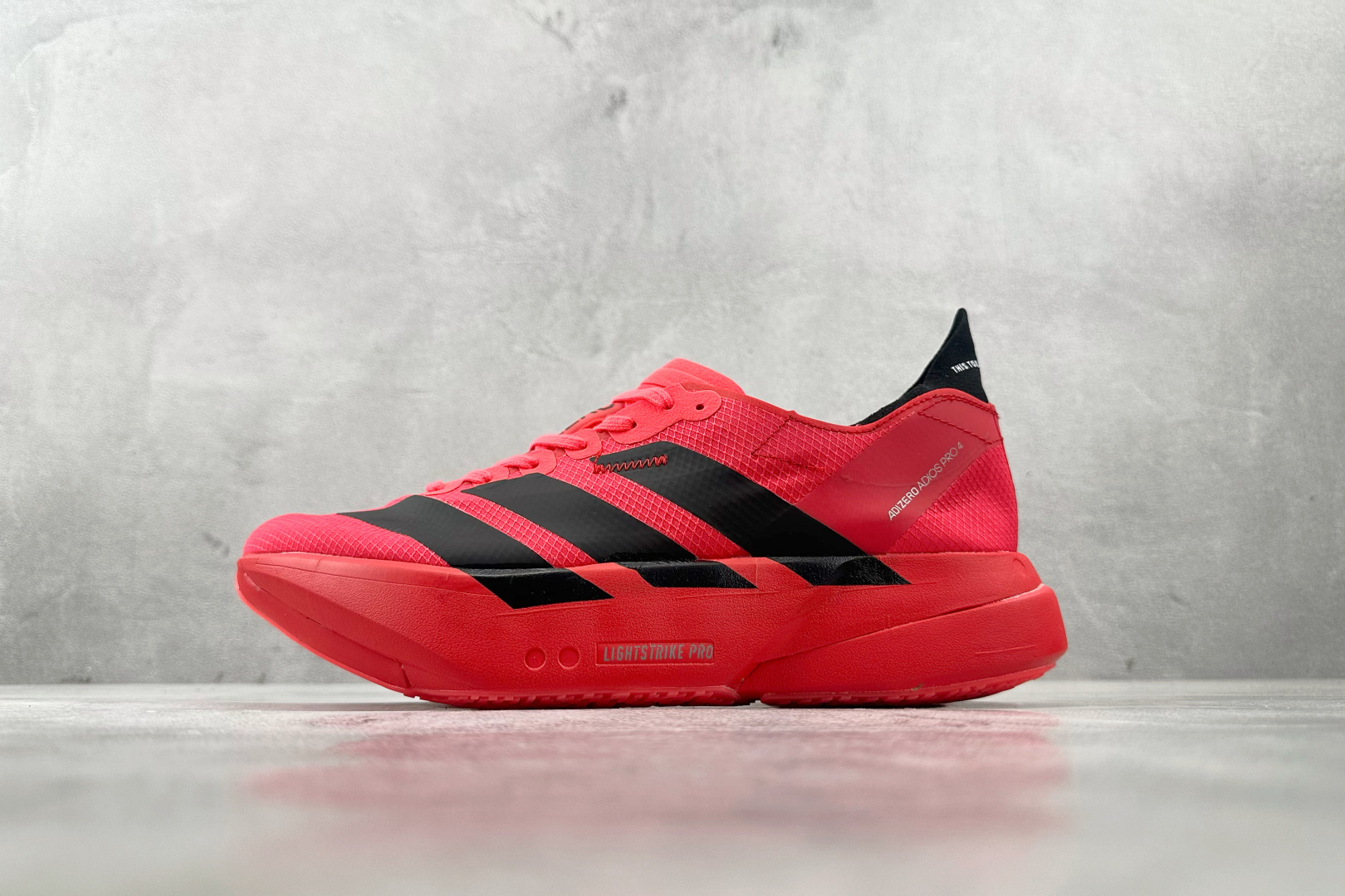 平台订单 adidas Adizero Adios Pro 4 红色 JR6356