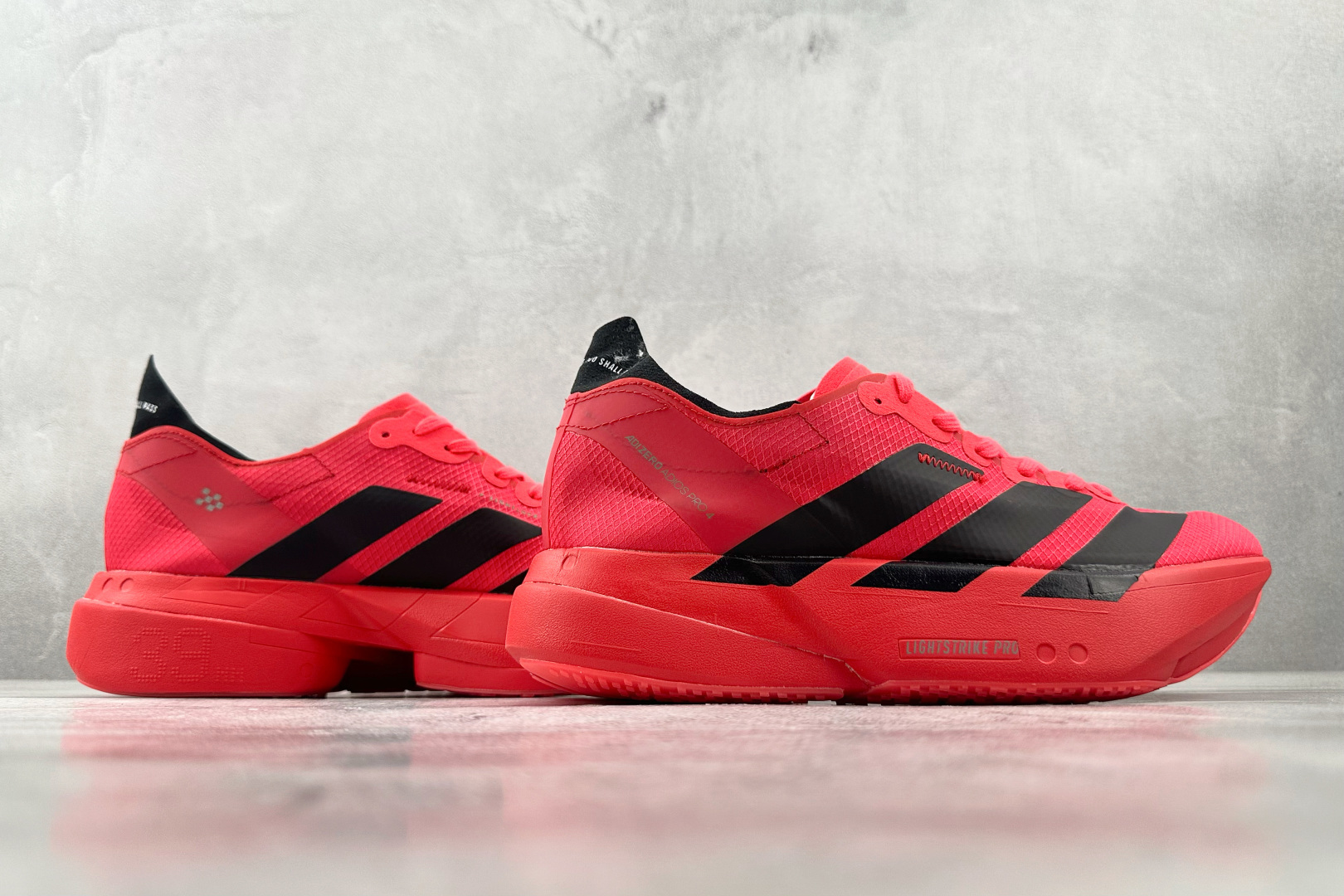 平台订单 adidas Adizero Adios Pro 4 红色 JR6356