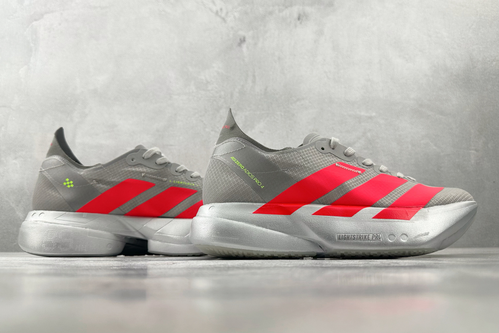 平台订单 adidas Adizero Adios Pro 4 金属银 JR6372