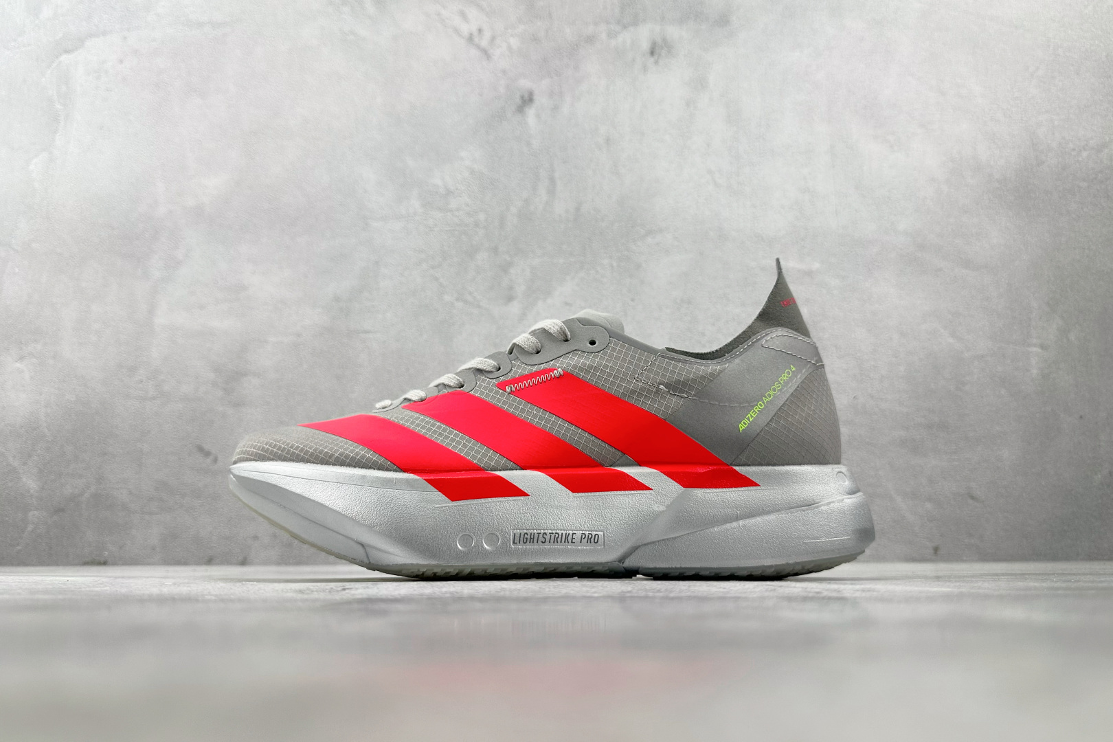 平台订单 adidas Adizero Adios Pro 4 金属银 JR6372