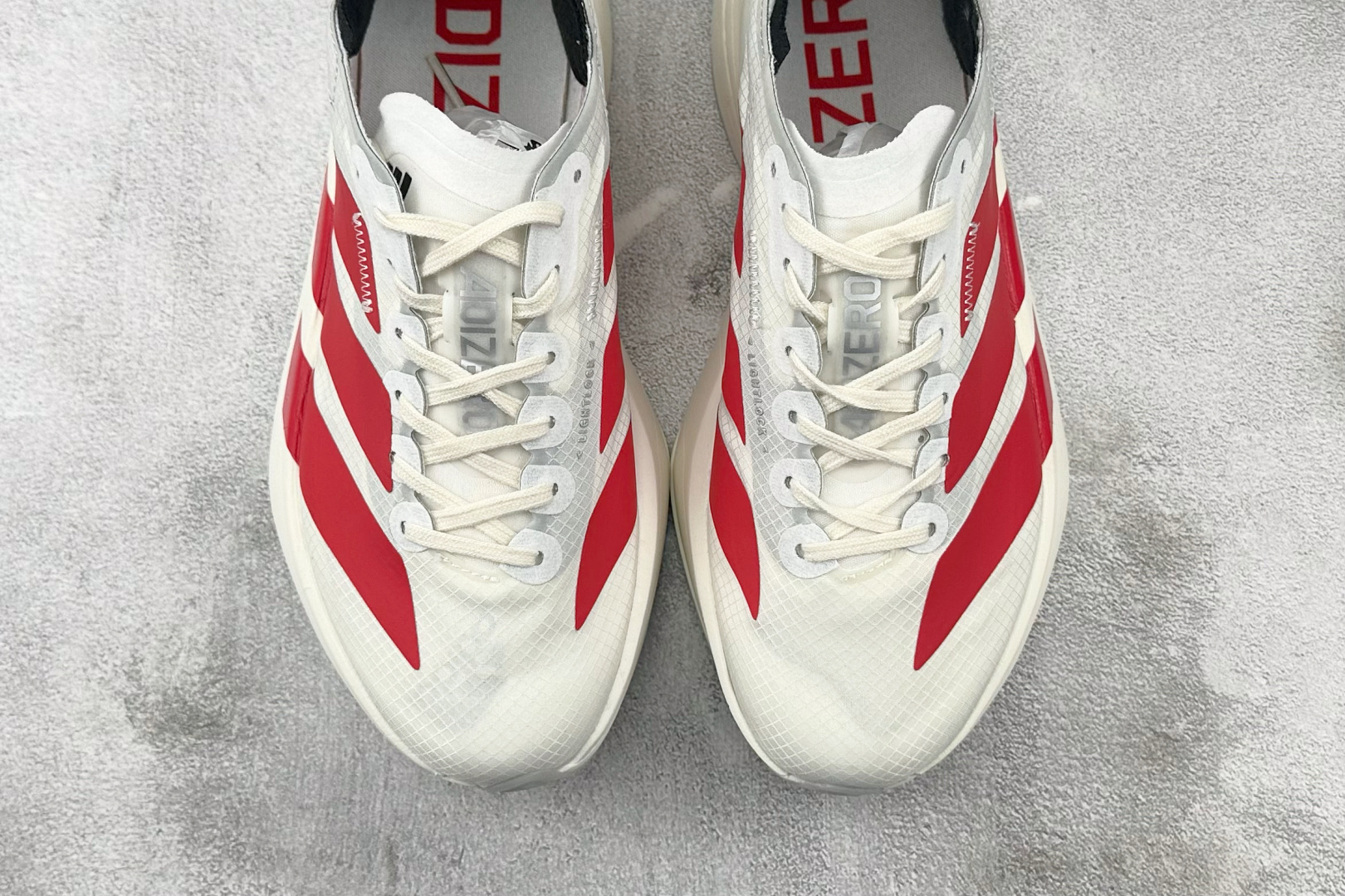 平台订单 adidas Adizero Adios Pro 4 白红色 JR6363
