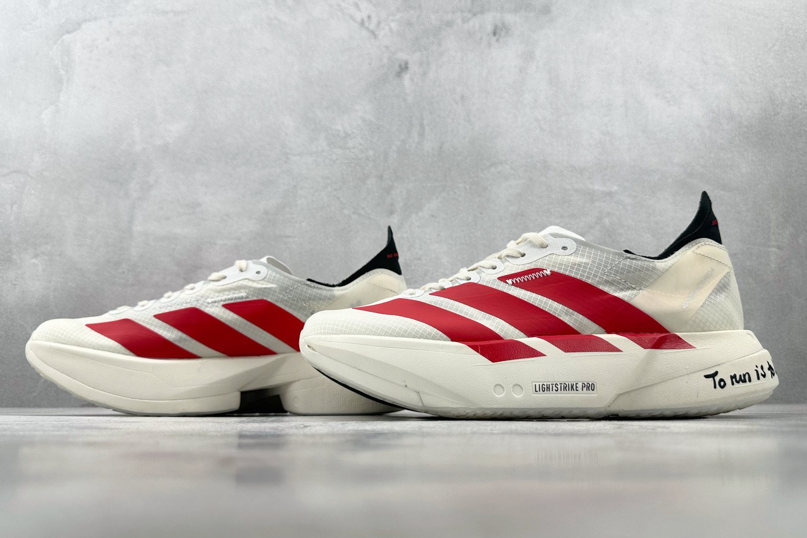 平台订单 adidas Adizero Adios Pro 4 白红色 JR6363