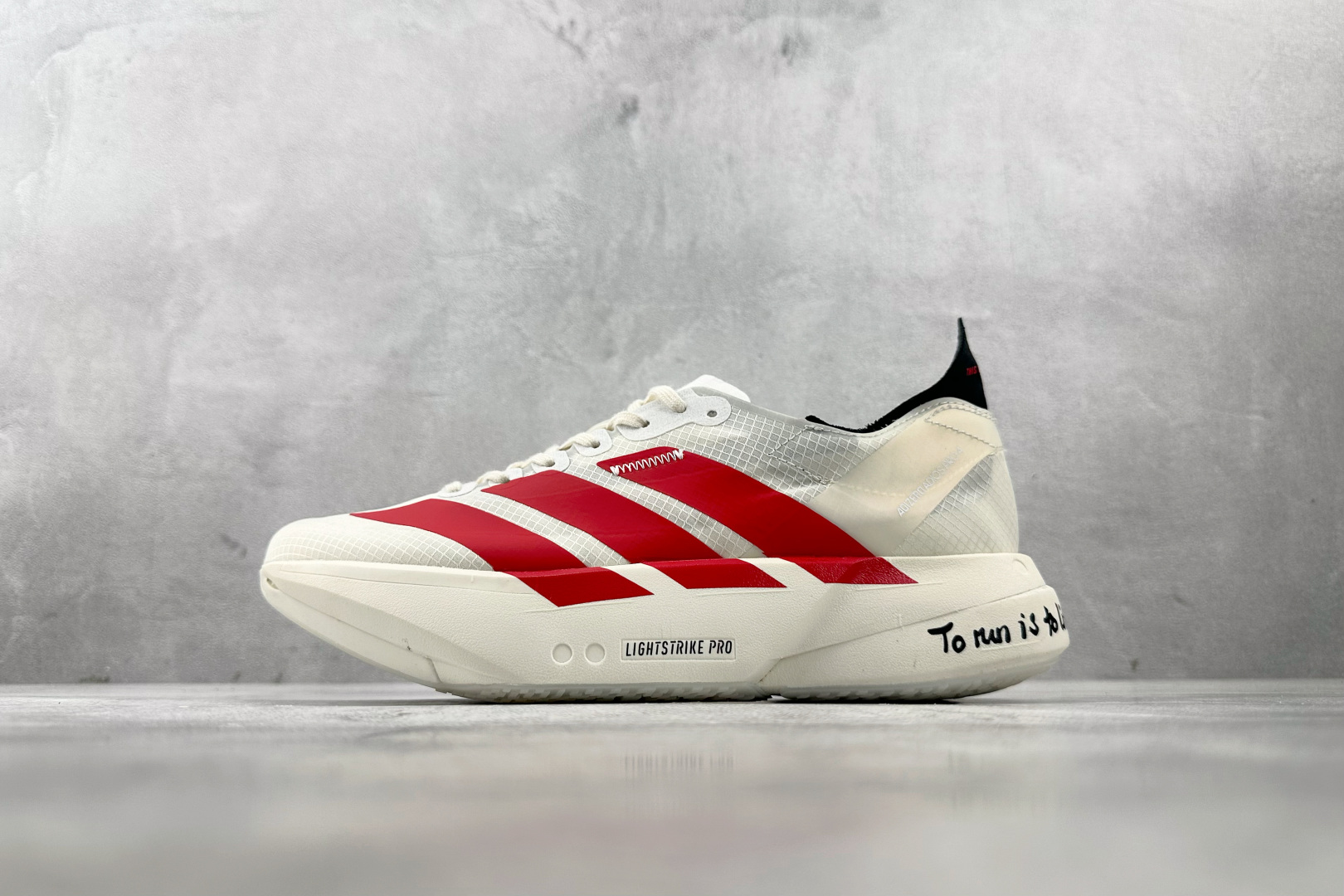 平台订单 adidas Adizero Adios Pro 4 白红色 JR6363