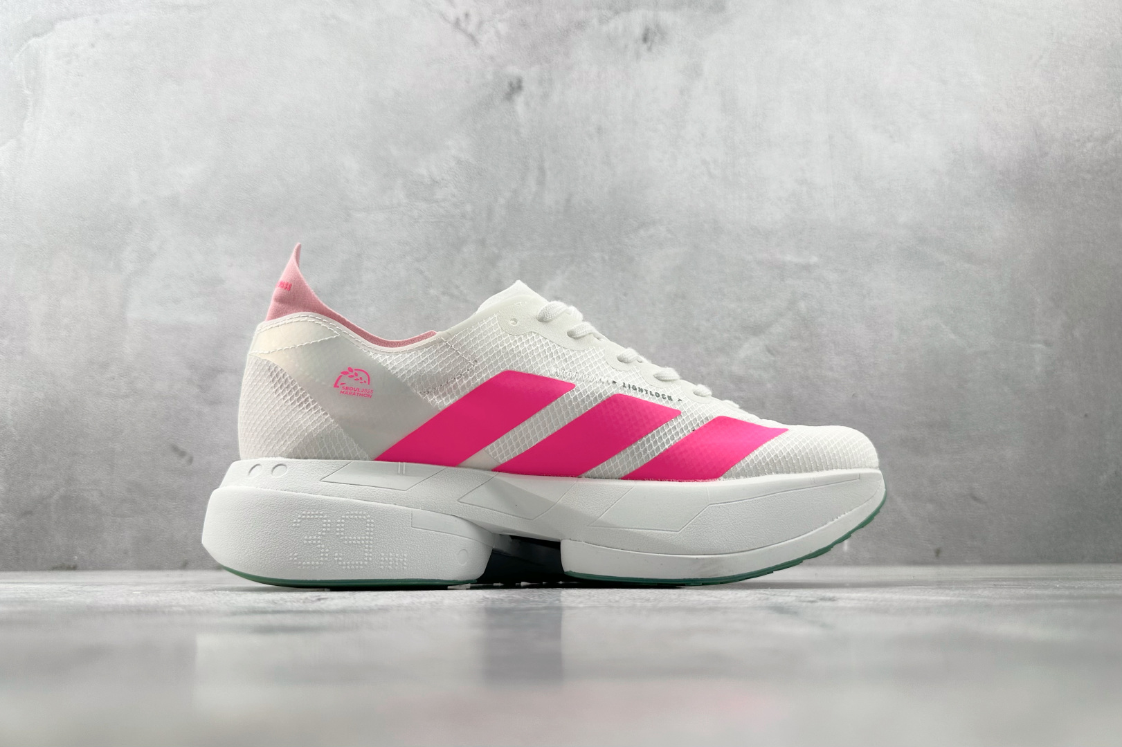 平台订单 adidas Adizero Adios Pro 4 白粉 JS1833