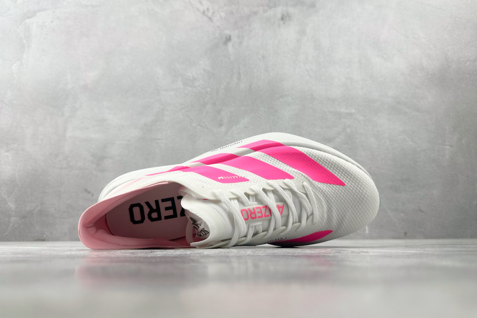平台订单 adidas Adizero Adios Pro 4 白粉 JS1833