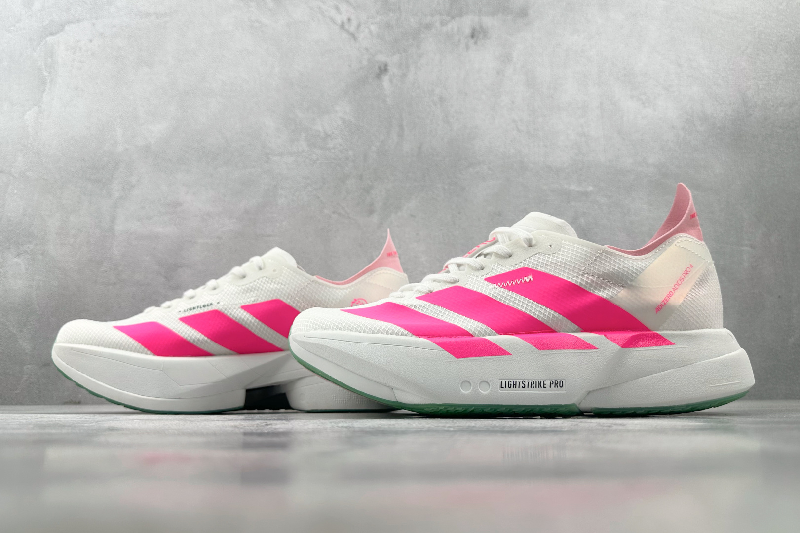 平台订单 adidas Adizero Adios Pro 4 白粉 JS1833