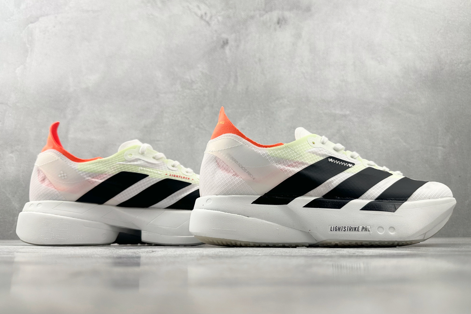 平台订单 adidas Adizero Adios Pro 4 白色 JR1094