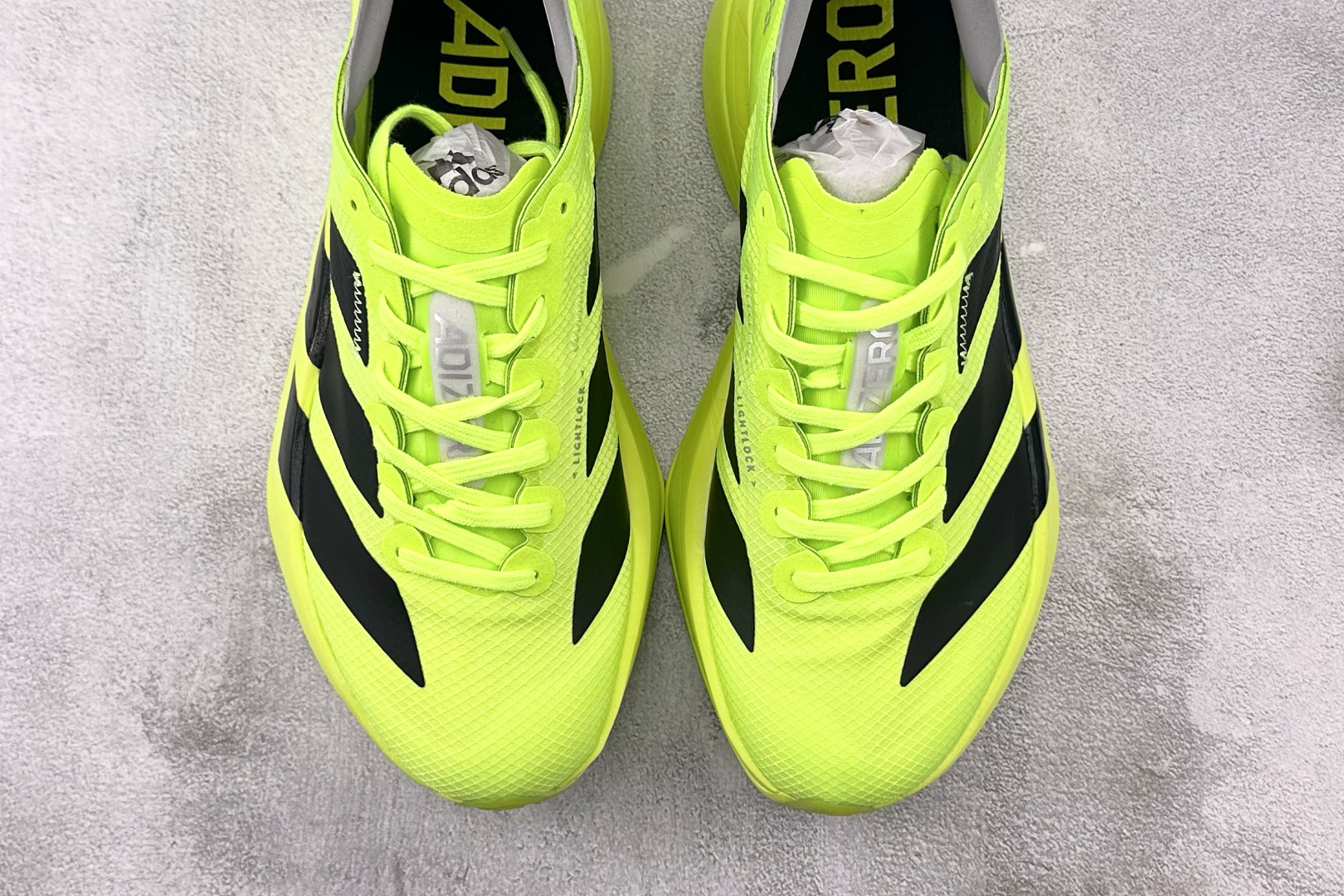 平台订单 adidas Adizero Adios Pro 4 绿黑色 JR6364