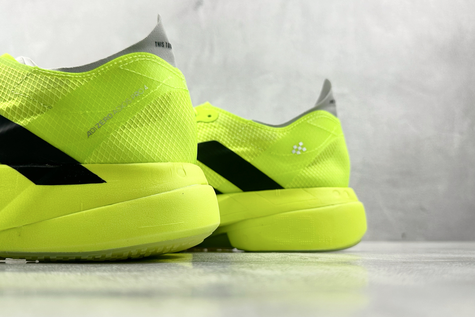 平台订单 adidas Adizero Adios Pro 4 绿黑色 JR6364