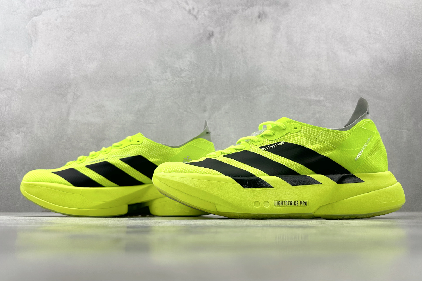 平台订单 adidas Adizero Adios Pro 4 绿黑色 JR6364