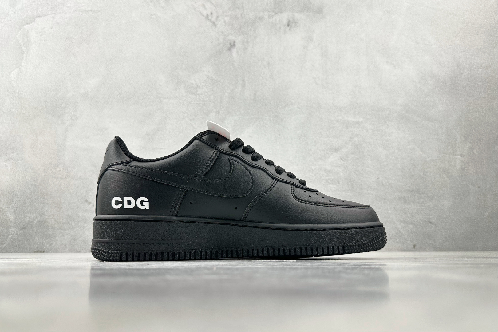 Black COMME des GARCONS x Nike Air Force 1 LOW 黑色 IB9949-001