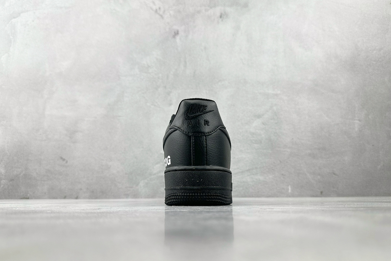 Black COMME des GARCONS x Nike Air Force 1 LOW 黑色 IB9949-001